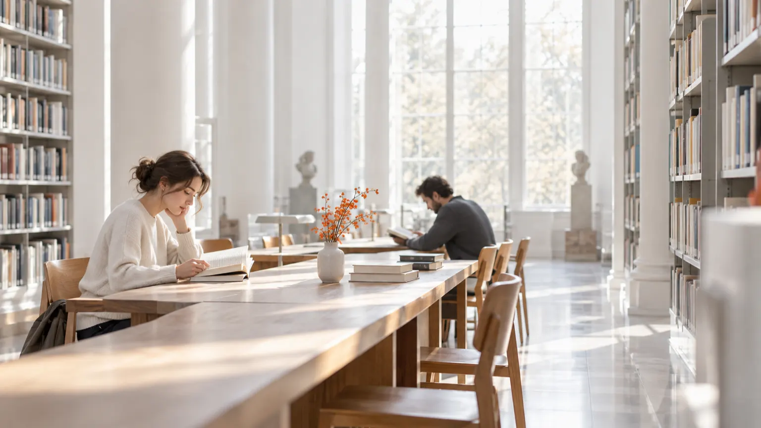 A library